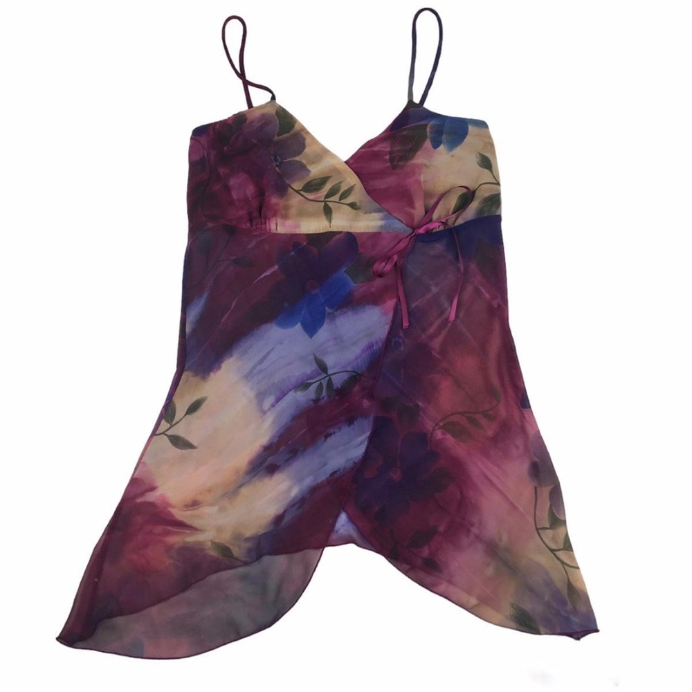 Floral Spaghetti Strap Cami